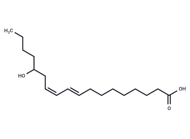 (9E,11Z)-14-Hydroxy-9,11-octadecadienoic acid