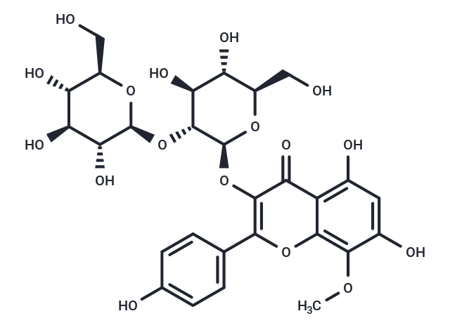 8-O-Methylherbacetin 3-sophoroside