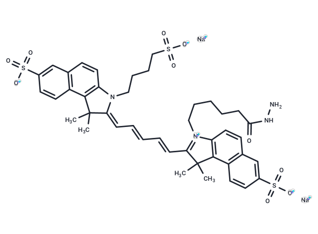 Sulfo Cy5.5-hydrazide sodium