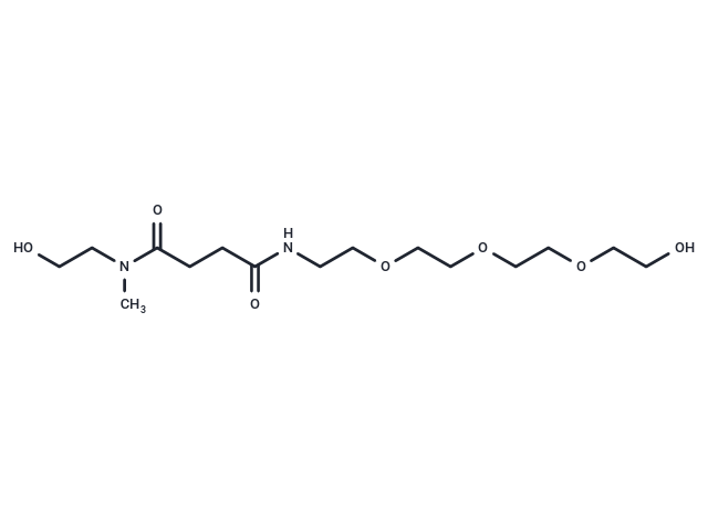 OH-PEG3-C2-Succinamic acid-2-(Methylamino)ethanol
