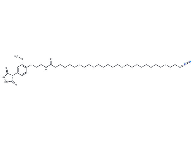 PTAD-PEG8-azide