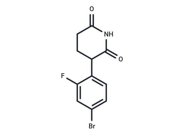 3-(4-Bromo-2-fluorophenyl)piperidine-2,6-dione