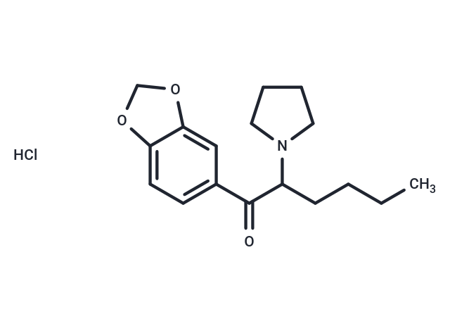 3,4-Methylenedioxy-α-pyrrolidinohexanophenone HCl