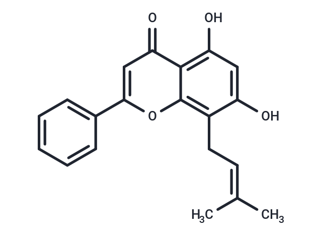 8-Prenylchrysin