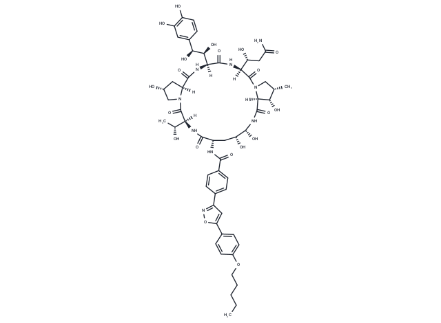 Micafungin metabolite M1