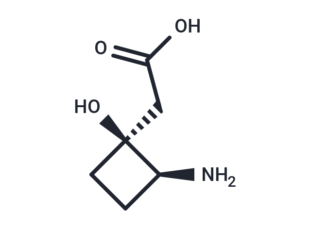cis-2-Amino-1-hydroxycyclobutane-1-acetic acid
