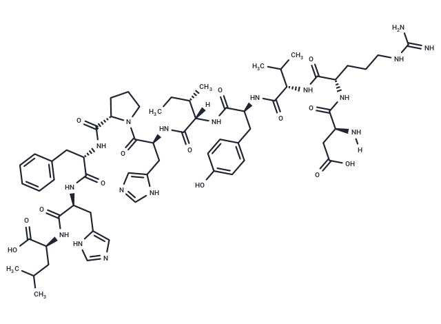 Angiotensin I, human