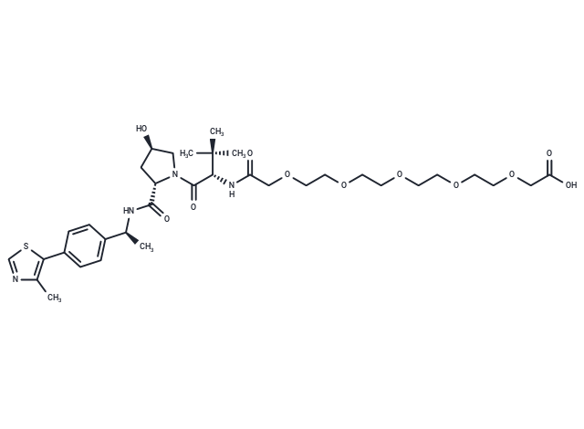 Me-(S,R,S)-AHPC-CO-CH2-PEG4-O-CH2-COOH
