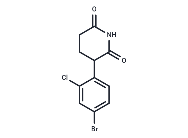 3-(4-Bromo-2-chlorophenyl)piperidine-2,6-dione