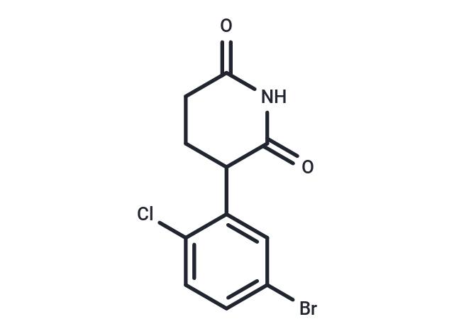 3-(5-Bromo-2-chlorophenyl)piperidine-2,6-dione
