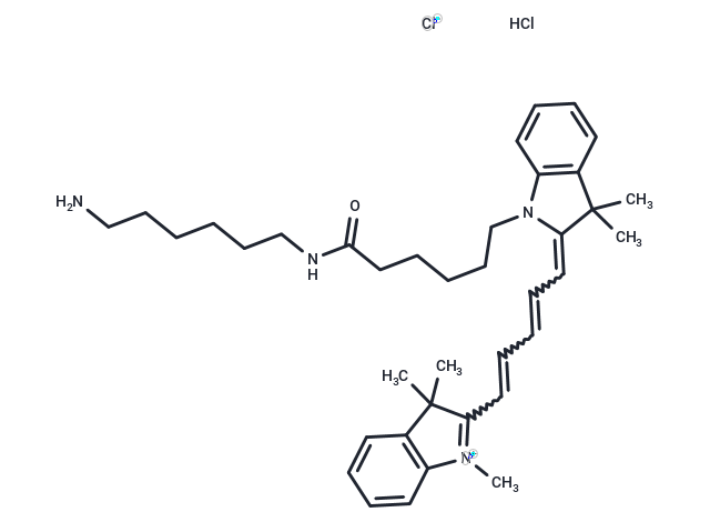 Cyanine5 amine hydrochloride