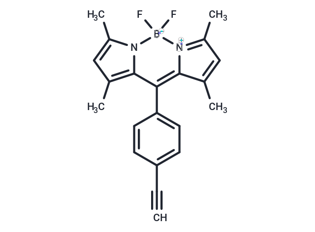 8-(4-ethynylphenyl)-1,3,5,7-tetramethyl BODIPY