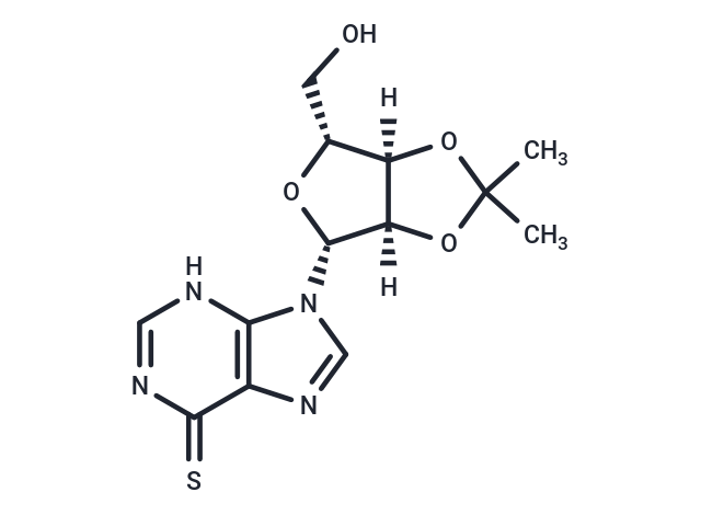 2',3'-O-Isopropylidene-6-mercaptopurine riboside