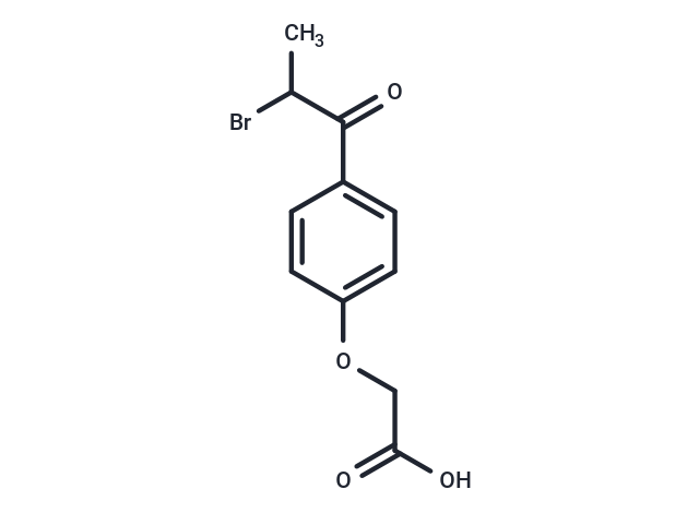 2-[4-(2-Bromo-1-oxopropyl)phenoxy]acetic acid