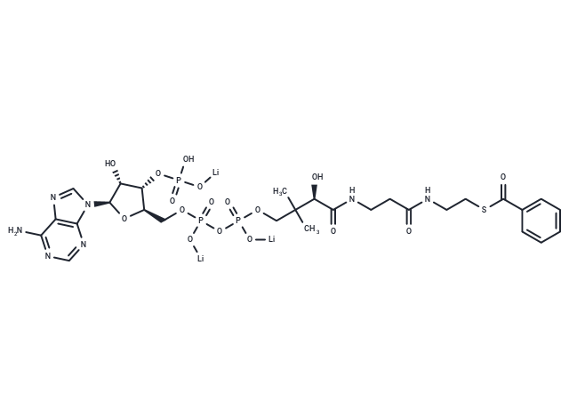 Benzoyl coenzyme A trilithium