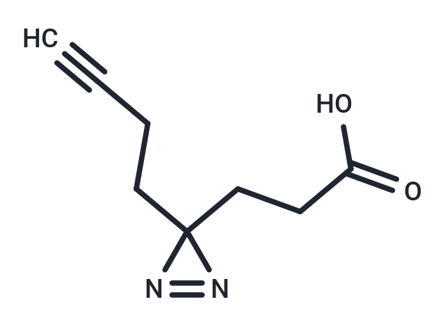 Carboxyl diazirine alkyne