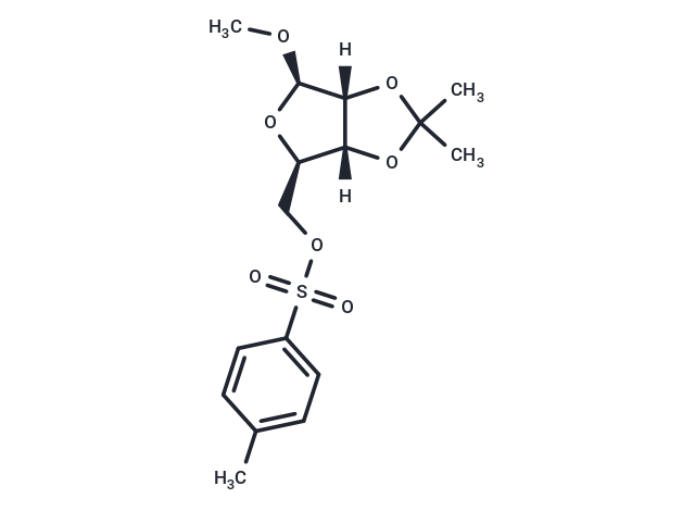 Methyl 2,3-O-isopropylidene-5-O-tosyl-D-ribonucleoside