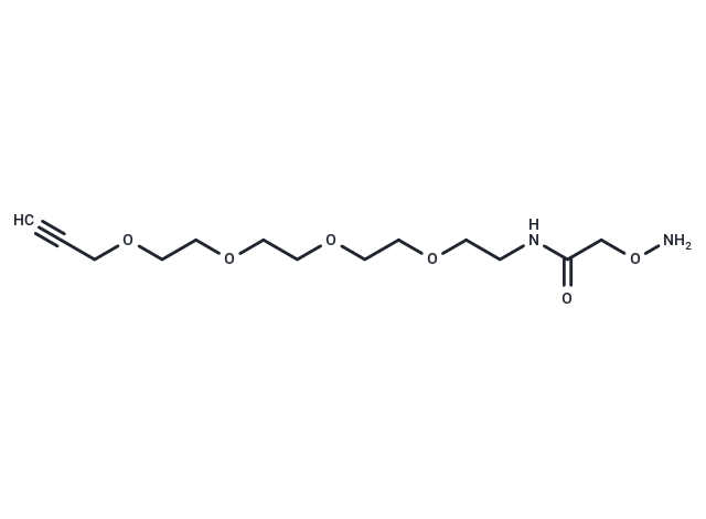 Aminooxy-amido-PEG4-propargyl