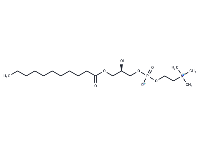 1-undecanoyl-2-hydroxy-sn-glycero-3-phosphocholine