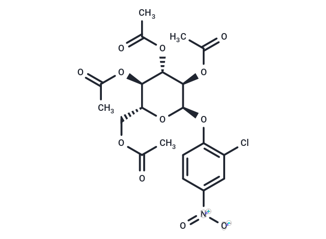 α-D-Glucopyranoside, 2-chloro-4-nitrophenyl, 2,3,4,6-tetraacetate