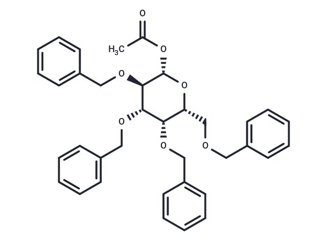 β-D-Galactopyranose,2,3,4,6-tetrakis-O-(phenylmethyl),1-acetate