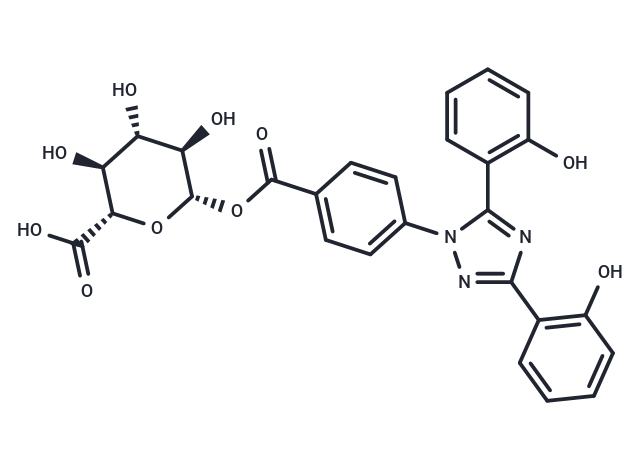 Deferasirox acyl-β-D-glucuronide