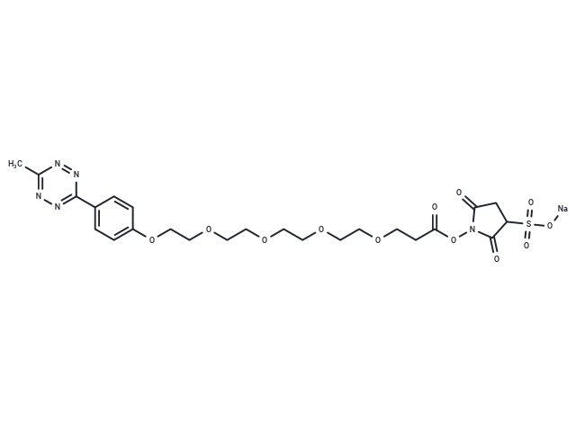 Methyltetrazine-PEG5-sulfo-NHS ester sodium