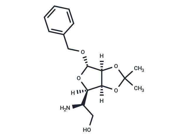 Benzyl 5-amino-5-deoxy-2,3-O-isopropyl-α-D-mannofuranoside