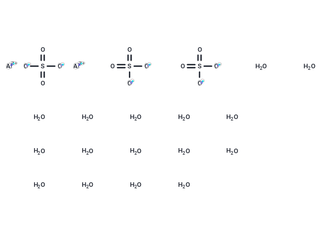 Aluminum sulfate hexadecahydrate