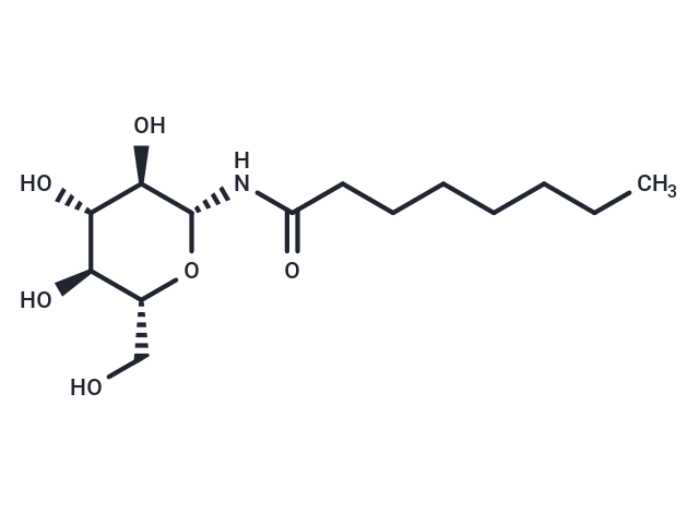 N-β-D-Glucopyranosyloctanamide