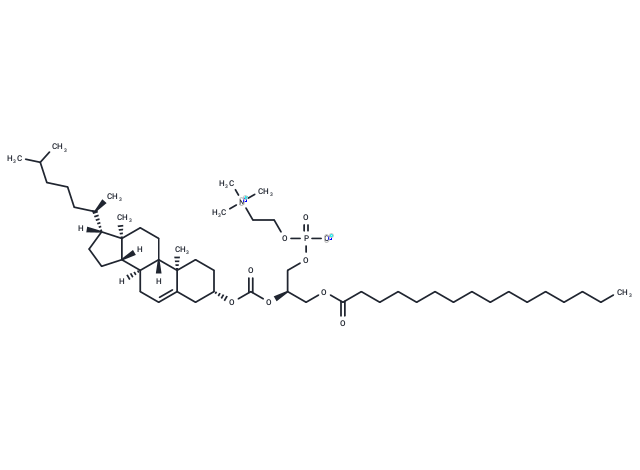 1-Palmitoyl-2-cholesterylcarbonoyl-sn-glycero-3-phosphocholine