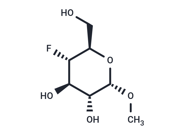 Methyl 4-deoxy-4-fluoro-α-D-glucose