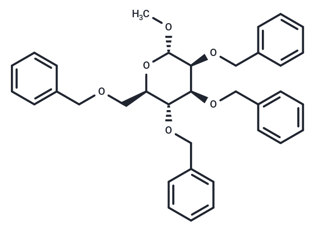 Methyl-2,3,4,6-tetrakis-O-(phenylmethyl)-α-D-mannopyranoside