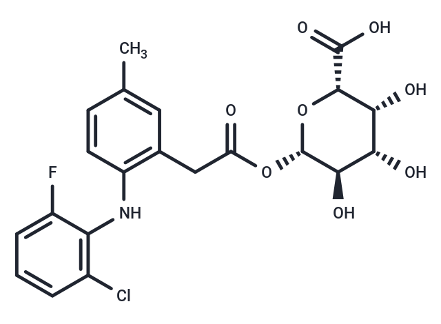 Lumiracoxib acyl-β-D-glucuronide