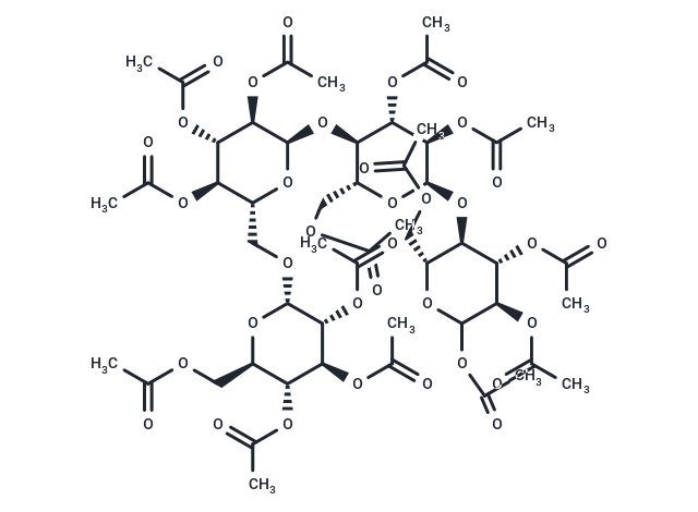 6-α-D-Glucopyranosylmaltotriose tetradecaacetate