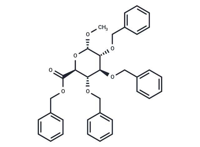 Methyl 2,3,4-Tri-O-benzyl-α-D-glucuronic Acid, Benzyl Ester