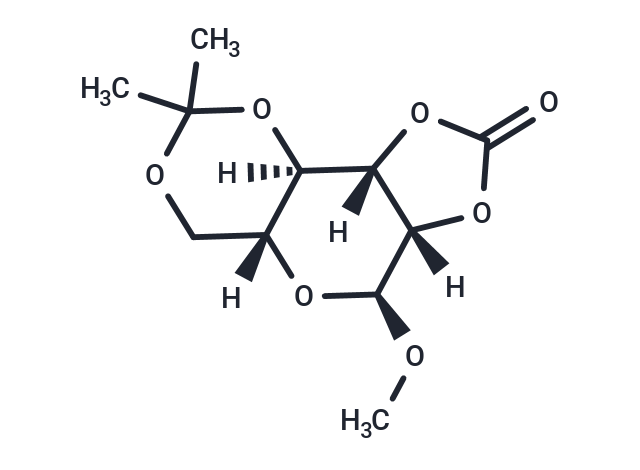 α-D-Mannopyranoside,methyl 4,6-O-(1-methylethylidene),cyclic carbonate