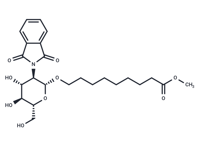 8-Methoxycarbonyloctyl-2-deoxy-2-phthalimido-β-D-glucopyranoside