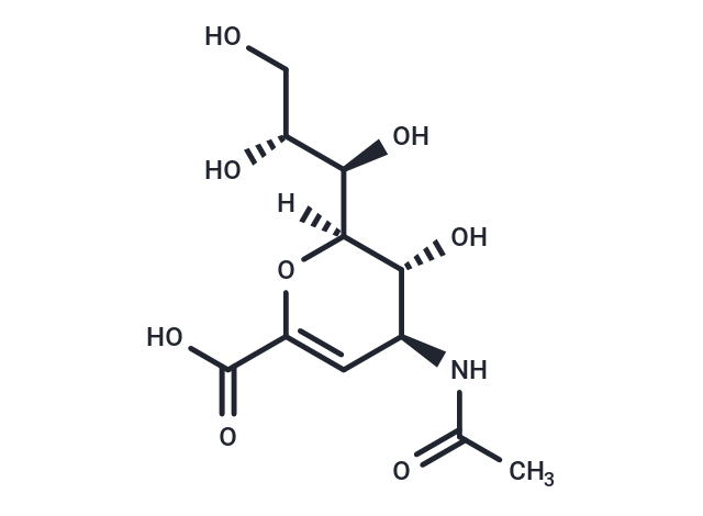 4-Acetylamino-2,6-anhydro-3,4-dideoxy-d-glycero-d-galactonon-2-enonicacid