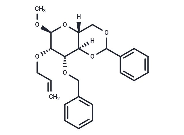 Methyl 2-O-allyl-3-O-benzyl-4,6-O-benzylidene-α-D-mannopyranoside