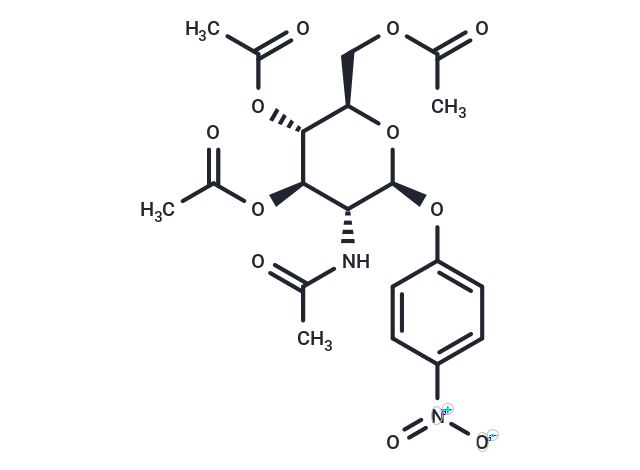 p-Nitrophenyl 2-acetamido-3,4,6-tri-O-acetyl-β-D-glucopyranoside