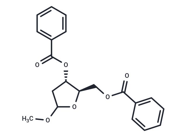 1-Methoxy-2-deoxy-3,5-di-O-benzoylribofuranose