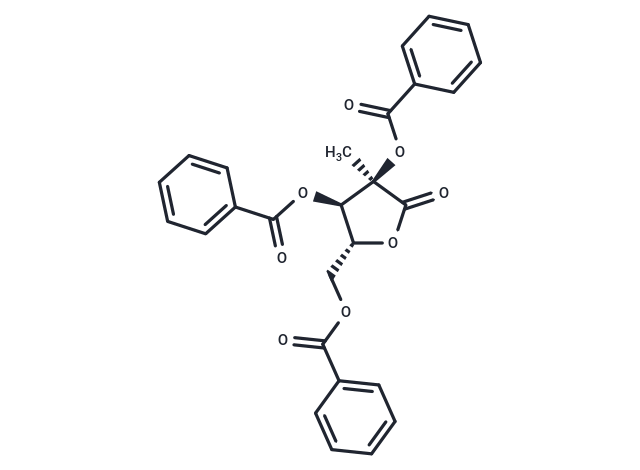 D-Ribonic acid,2-C-methyl,γ-lactone,2,3,5-tribenzoate