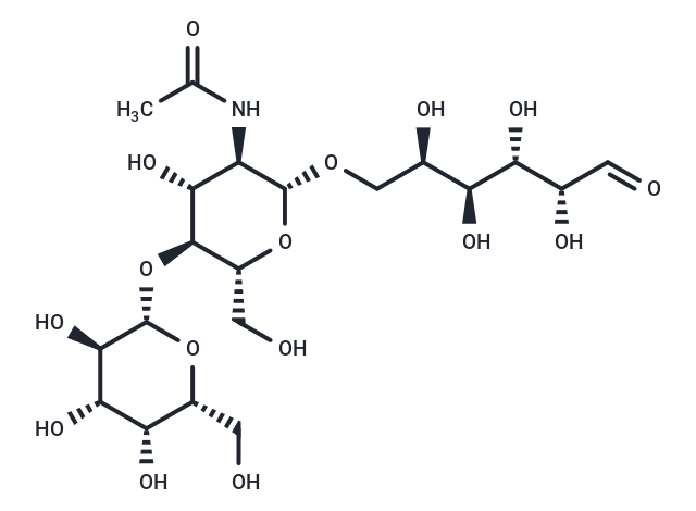 Gal1-β-4GlcNAc1-β-6Gal