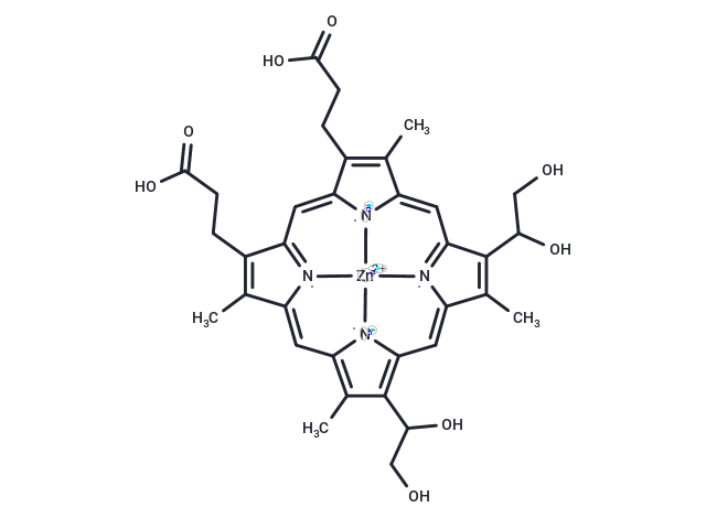 Zn(II) Deuteroporphyrin IX 2,4 bis ethylene glycol