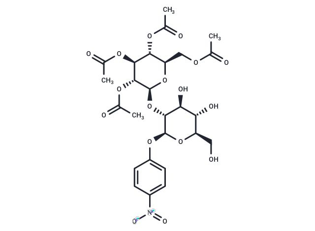 Nitrophenyl 2-O-(2,3,4,6-Tri-O-acetyl-α-D-mannopyranosyl)-α-D-mannopyranoside