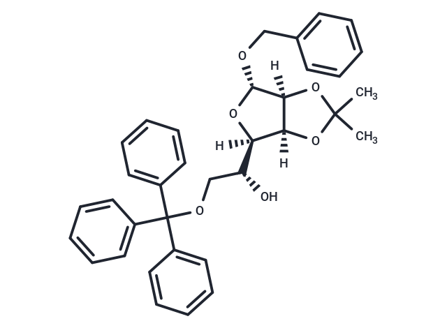 Benzyl 2,3-O-Isopropylidene-6-O-trityl-α-D-mannofuranose