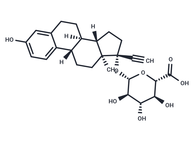 Ethynyl estradiol 17-β-D-glucuronide