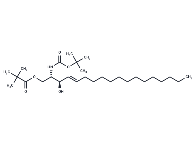 N-Boc-1-pivaloyl-D-erythro-sphingosine