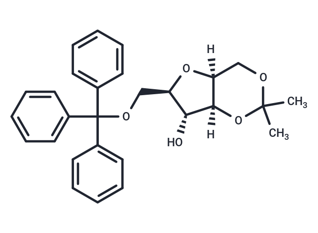 2,5-Anhydro-1,3-O-isopropylidene-6-O-trityl-D-glucitol